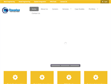 Tablet Screenshot of chandantech.com